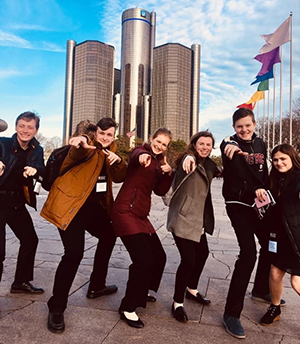 The Michigan STOS were eager to welcome Thespians to MiFest 2019. 