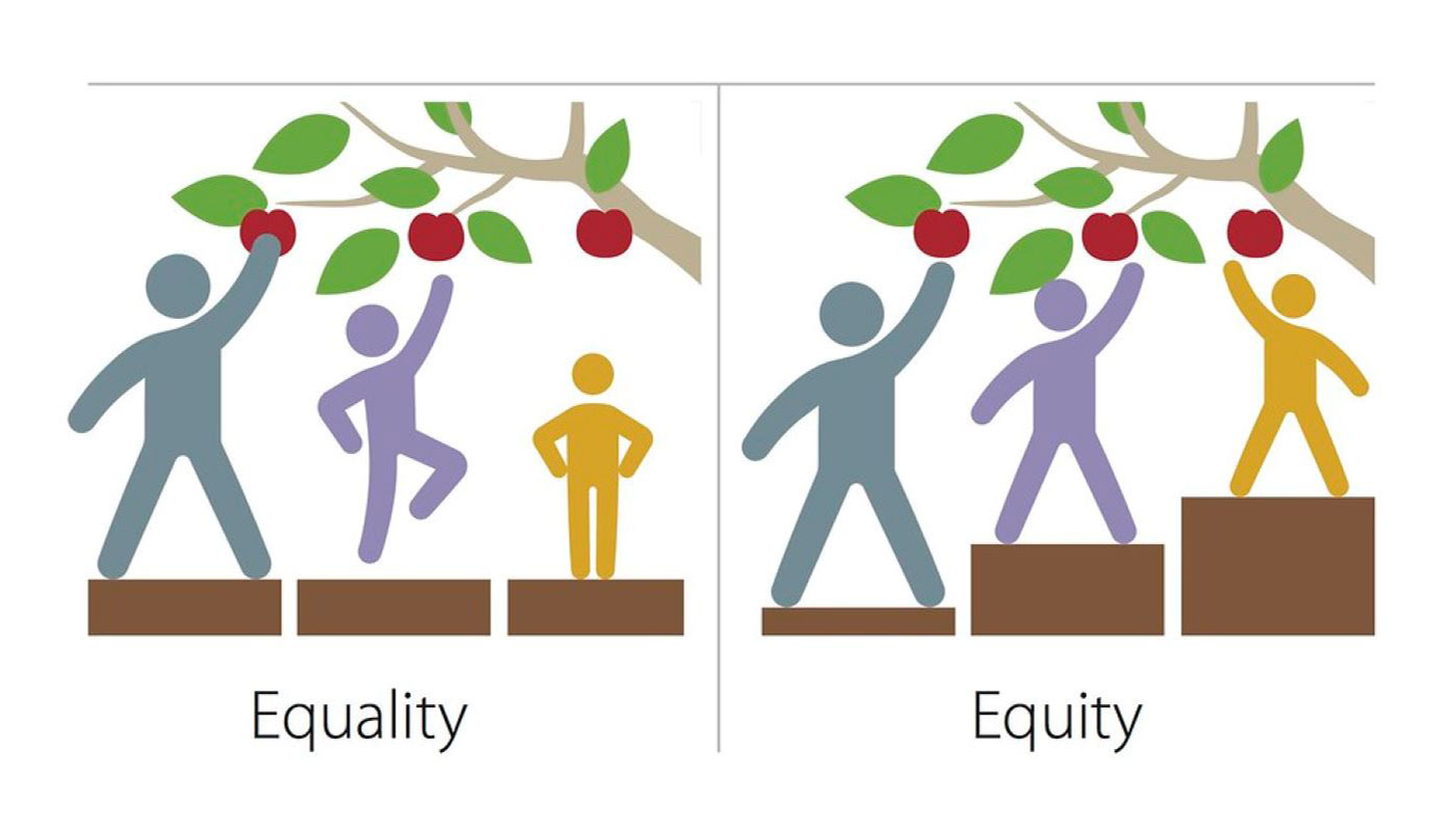 visual representation of equity